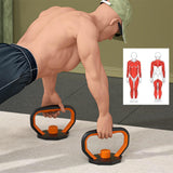 Maxbell Kettlebell Handles for Weight Plates with Connector Rod Nonslip Weight Grips