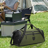 Maxbell Sports Gym Bag Dry Wet Separation Lightweight Handbag for Travel Beach Trips Green