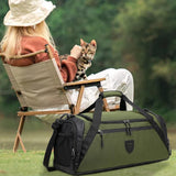 Maxbell Sports Gym Bag Dry Wet Separation Lightweight Handbag for Travel Beach Trips Green