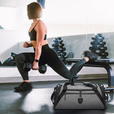 Maxbell Sports Gym Bag Dry Wet Separation Lightweight Handbag for Travel Beach Trips Gray