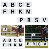 Dressage Arena Markers Sports Lightweight Professional Training Wall Mounted 8pcs