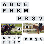 Dressage Arena Markers Sports Lightweight Professional Training Wall Mounted 8pcs