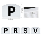 Maxbell Dressage Arena Markers Sports Lightweight Professional Training Wall Mounted 4pcs