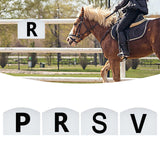Maxbell Dressage Arena Markers Sports Lightweight Professional Training Wall Mounted 4pcs