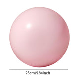 Maxbell Small Pilates Ball Heavy Duty Yoga Ball for Workout Stability Dance Practice Pink