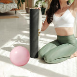 Maxbell Small Pilates Ball Heavy Duty Yoga Ball for Workout Stability Dance Practice Pink