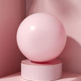 Maxbell Small Pilates Ball Heavy Duty Yoga Ball for Workout Stability Dance Practice Pink