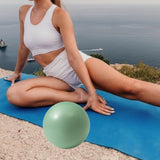 Maxbell Small Pilates Ball Heavy Duty Yoga Ball for Workout Stability Dance Practice Green