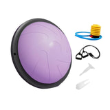 Maxbell Balance Ball Balance Trainer for Full Body Workouts Dance Home Gym Equipment Purple