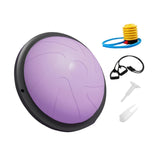 Maxbell Balance Ball Balance Trainer for Full Body Workouts Dance Home Gym Equipment Purple