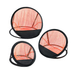 3x Golf Chipping Net Sturdy Folding Golfing Target Net for Backyard Practice Orange