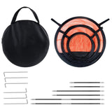 3x Golf Chipping Net Sturdy Folding Golfing Target Net for Backyard Practice Orange