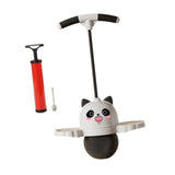 Maxbell Panda Shape Pogo Ball with Handle Kids Pogo Stick Jump for Playground White