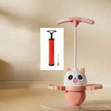 Maxbell Panda Shape Pogo Ball with Handle Kids Pogo Stick Jump for Playground Pink