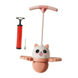 Maxbell Panda Shape Pogo Ball with Handle Kids Pogo Stick Jump for Playground Pink