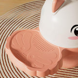 Maxbell Panda Shape Pogo Ball with Handle Kids Pogo Stick Jump for Playground Pink