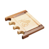 Maxbell Pool Cue Holder for Table Wood Cue Stick Claw Rack for Club Game Room Sports