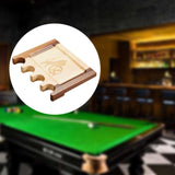 Maxbell Pool Cue Holder for Table Wood Cue Stick Claw Rack for Club Game Room Sports