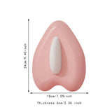 Maxbell Pelvic Floor Strengthening Device Men Women Massage for Workout Exercise Gym Pink White