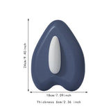 Maxbell Pelvic Floor Strengthening Device Men Women Massage for Workout Exercise Gym Dark Blue White