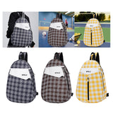 Badminton Bag Multifunctional Sport Bag Portable Tennis Bag Tennis Backpack Gray