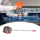 Table Tennis Ball Retriever Gatherer Harvesting Tool Adjustable Pick up Tool Orange