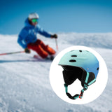 Maxbell Ski Helmet Portable Sports Helmet for Skateboarding Mountain Road Skateboard Blue