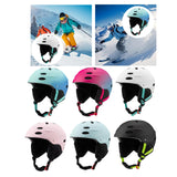 Maxbell Ski Helmet Portable Sports Helmet for Skateboarding Mountain Road Skateboard Blue