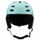 Maxbell Ski Helmet Portable Sports Helmet for Skateboarding Mountain Road Skateboard Blue