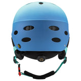 Maxbell Ski Helmet Portable Sports Helmet for Skateboarding Mountain Road Skateboard Blue