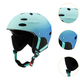 Maxbell Ski Helmet Portable Sports Helmet for Skateboarding Mountain Road Skateboard Blue