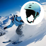Maxbell Ski Helmet Portable Sports Helmet for Skateboarding Mountain Road Skateboard Blue