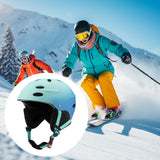 Maxbell Ski Helmet Portable Sports Helmet for Skateboarding Mountain Road Skateboard Blue