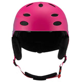 Maxbell Ski Helmet Portable Sports Helmet for Skateboarding Mountain Road Skateboard Purple