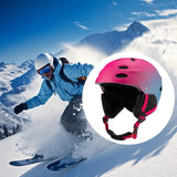 Maxbell Ski Helmet Portable Sports Helmet for Skateboarding Mountain Road Skateboard Purple