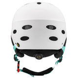 Maxbell Ski Helmet Portable Sports Helmet for Skateboarding Mountain Road Skateboard White