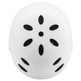 Maxbell Ski Helmet Portable Sports Helmet for Skateboarding Mountain Road Skateboard White