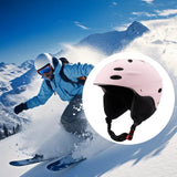 Maxbell Ski Helmet Portable Sports Helmet for Skateboarding Mountain Road Skateboard Pink
