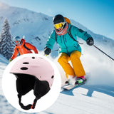 Maxbell Ski Helmet Portable Sports Helmet for Skateboarding Mountain Road Skateboard Pink