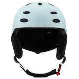 Maxbell Ski Helmet Portable Sports Helmet for Skateboarding Mountain Road Skateboard Light Blue