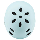 Maxbell Ski Helmet Portable Sports Helmet for Skateboarding Mountain Road Skateboard Light Blue