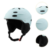 Maxbell Ski Helmet Portable Sports Helmet for Skateboarding Mountain Road Skateboard Light Blue
