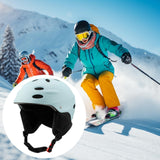 Maxbell Ski Helmet Portable Sports Helmet for Skateboarding Mountain Road Skateboard Light Blue