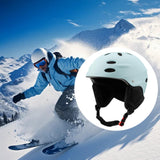 Maxbell Ski Helmet Portable Sports Helmet for Skateboarding Mountain Road Skateboard Light Blue
