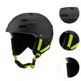 Maxbell Ski Helmet Portable Sports Helmet for Skateboarding Mountain Road Skateboard Black