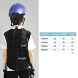 Maxbell Equestrian Vest Horse Riding Vest for Boys Girls Children (Black) XS