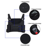 Maxbell Sports Chest Bag for Men with Water Bottle Pocket for Camping Hunting Travel