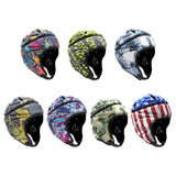 Maxbell Rugby Helmet Protection Soft Rugby Protective Cap for Training Soccer Sports Colorful
