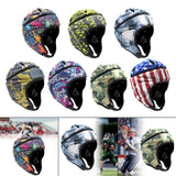 Maxbell Rugby Helmet Protection Soft Rugby Protective Cap for Training Soccer Sports Colorful