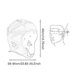 Maxbell Rugby Helmet Protection Soft Rugby Protective Cap for Training Soccer Sports Colorful